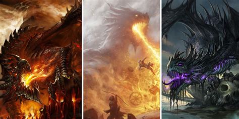 Dungeons And Dragons Strongest Dragons Ranked Trendradars
