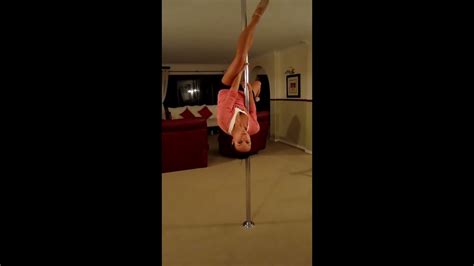 How To Get Upside Down Pole Dance Tutorial YouTube