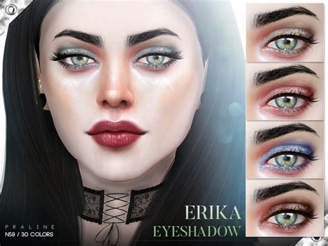 Pralinesims Erika Eyeshadow N59 Pigment Eyeshadow Glitter Eyeshadow