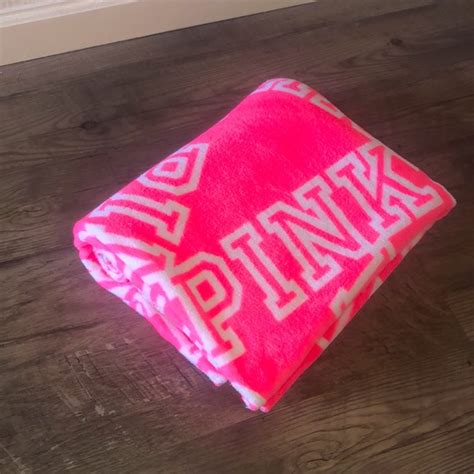 Pink Victorias Secret Bedding Pink Victorias Secret Blanket Poshmark