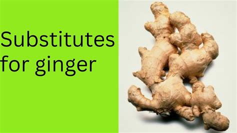 substitutes for ginger substitute for