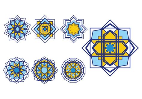 Islamische Ornamente Vektor Set 142934 Vektor Kunst Bei Vecteezy
