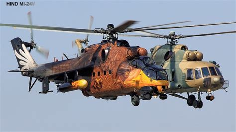 Russian Russia Military Helicopter Hind 1080p Aircraft Weapon