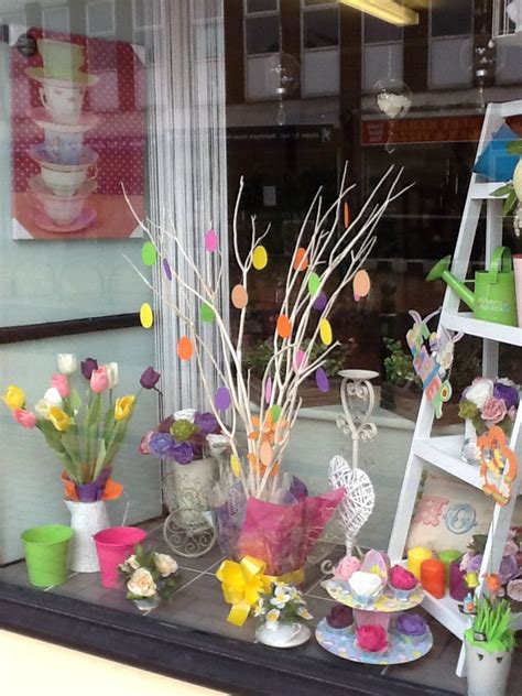 90 Best Easter Window Display Images On Pinterest Glass Display