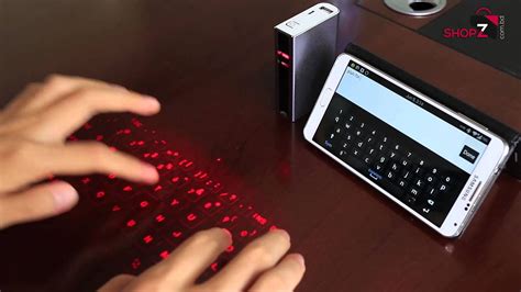 Laser Keyboard Wireless Bluetooth Laser Projection Youtube