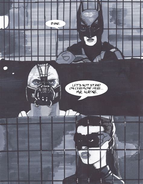 Batman Vs Bane Part 1 Page 2 By Derrickclarke On Deviantart