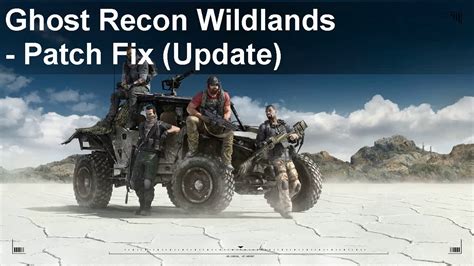Breakpoint guns will shoot differently with the release of title update 2.1.0. How To Fix Ghost Recon Wildlands Texture Pack Issue - YouTube