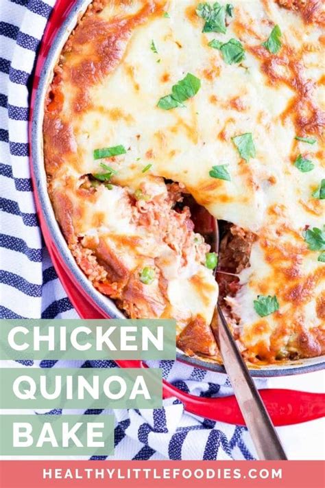 Chicken Quinoa Bake Healthy Little Foodies