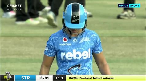 Perth Scorchers V Adelaide Strikers Wbbl03 Youtube