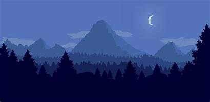 Mountains Animation Animasi Pemandangan Gambar Jam Mountain