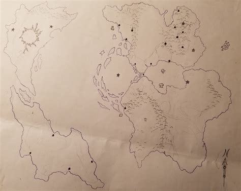 World Map In Setting For Rift War Campains World Anvil