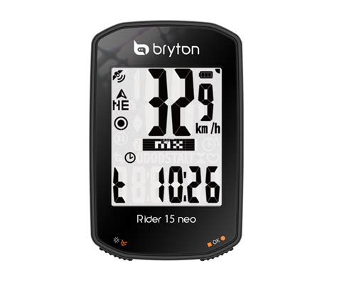 Bryton Rider 15 Neo Gps Cycle Computer Cadence Smart