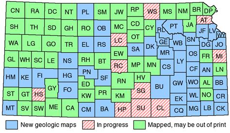 Kgs Geology Resources Geologic Map Index