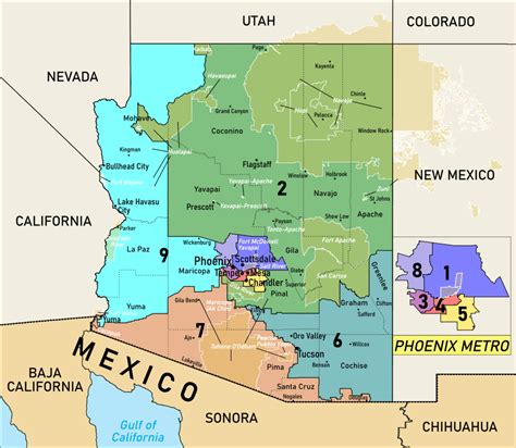 District Profiles Arizonas Congressional Districts Elections Daily