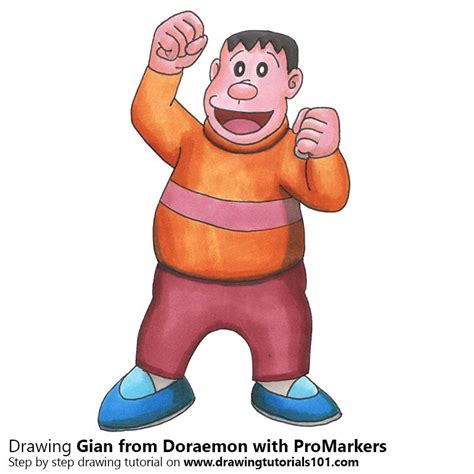 Gian Doraemon Characters Images The Best Doraemon Characters Images