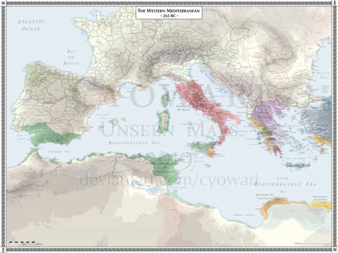 Western Mediterranean 265 Bc By Cyowari On Deviantart