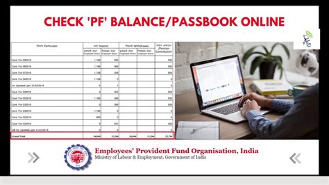Check Epf Balancepassbook Login Online Epf Passbook Check On Mobile