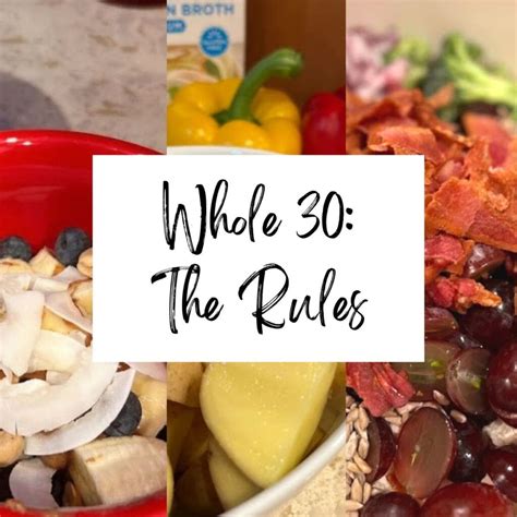 Whole 30 The Rules The Wicked Noodle