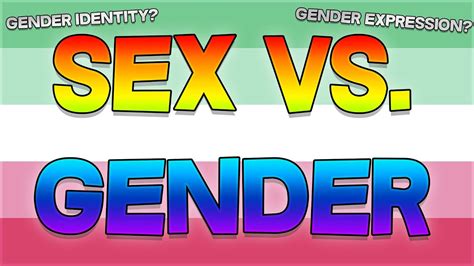 Sex Vs Gender Gender Identity Vs Gender Expression Girlcatlove1524