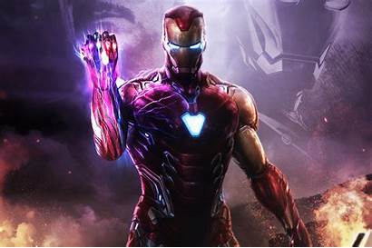 Iron Infinity 4k Gauntlet Wallpapers Avengers Endgame