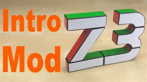 How I Made The Z3 Logo Cube Mod Youtube