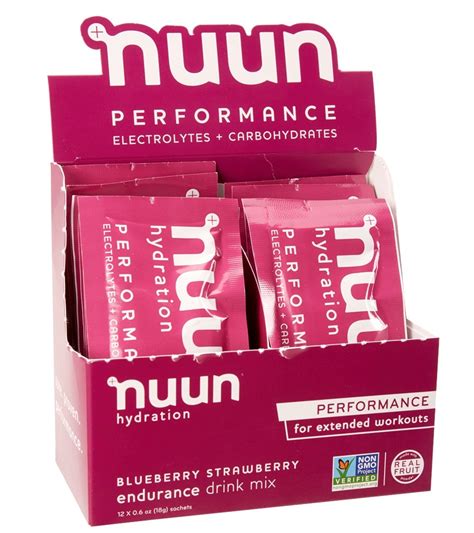 Nuun Performance Endurance Hydration Mix 12 Pack At