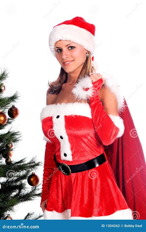 Santa S Sexy Helper Stock Photography Image