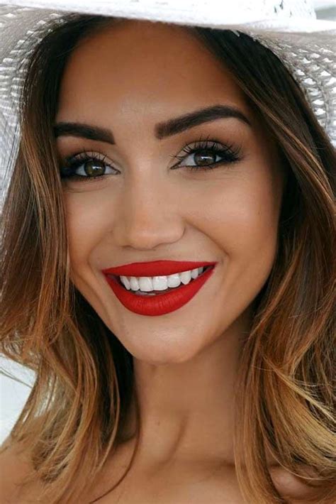 48 Red Lipstick Looks Get Ready For A New Kind Of Magic Red