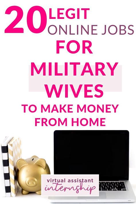 20 Legit Online Jobs For Military Wives And Spouses Designed To Survive