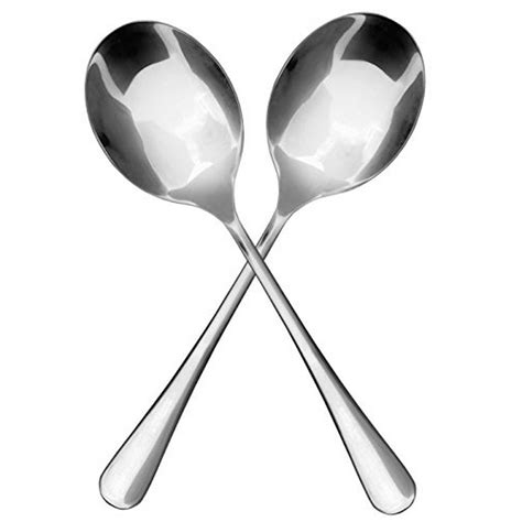Stainless Steel X Large Serving Spoons 2 Pack Serving Utensil