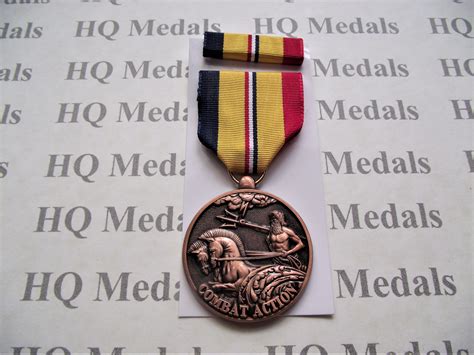 United States Marine Corps Combat Action Medal Military Certificates
