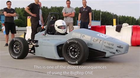 Bigrep One 3d Printing A Functional Racing Car Youtube