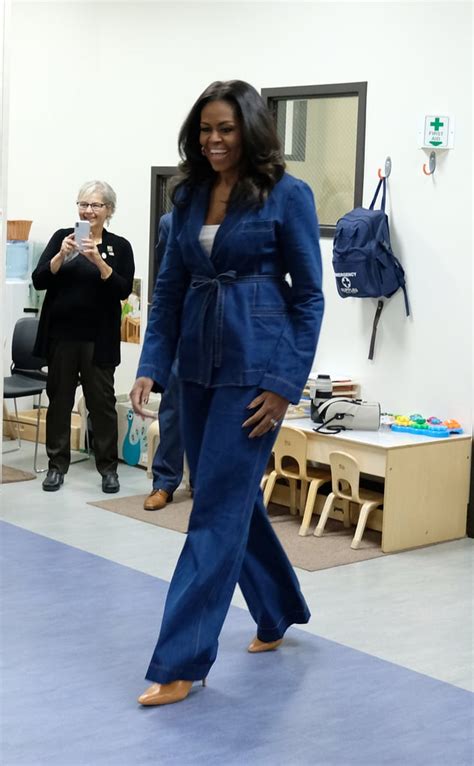 How To Wear Jeans Michelle Obama How To Wear Jeans 2019 Popsugar Fashion Uk Photo 25