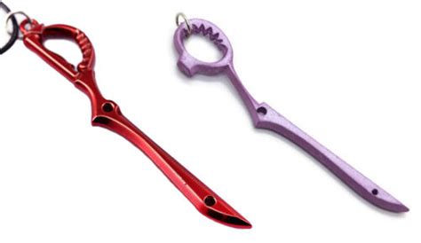 Kill La Kill Ryuko Matoi Scissor Blade Necklace Red Purple Set Metal Anime Ebay