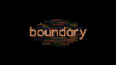 Boundary Synonyms And Related Words What Is Another Word For Boundary