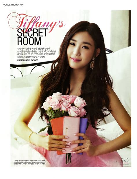 Snsd Tiffany Vogue Magazine March 2014 Issue Scan Pictures Snsd Gg S