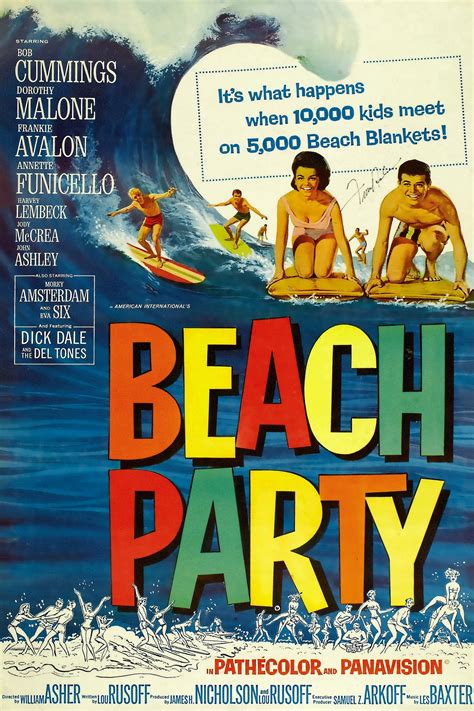 Beach Party (1963) - Posters — The Movie Database (TMDB)