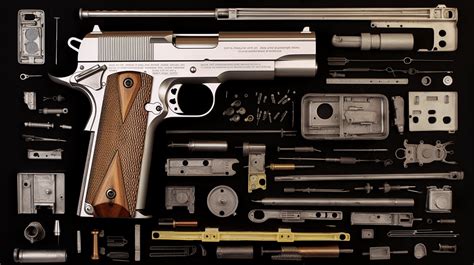 1911 Parts Diagram Exploring The Anatomy Of A Classic Pistol The