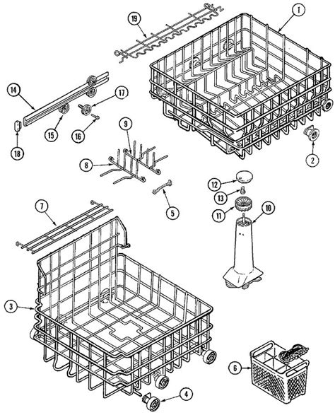 Maytag Dishwasher Parts Diagram