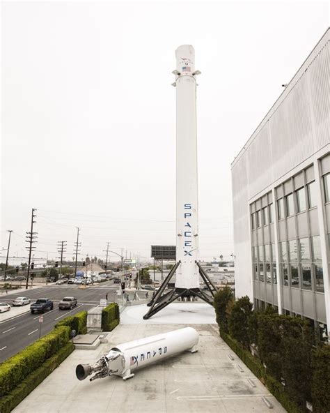 A Model Of The First Privately Developed Liquid Fuel Rocket To Achieve
