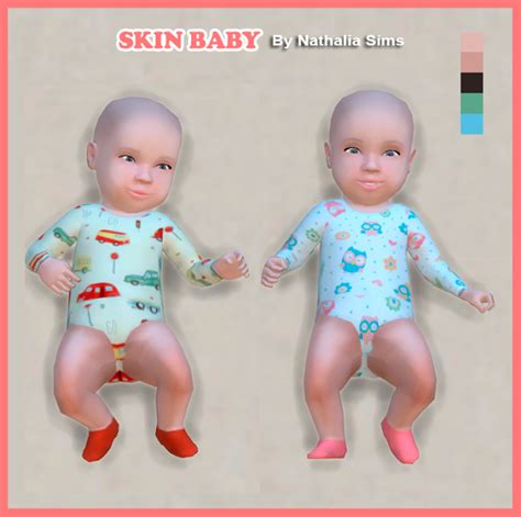 Sims 4 Ccs The Best Baby Skin 7 By Nathaliasims Sims 4 Bebê The