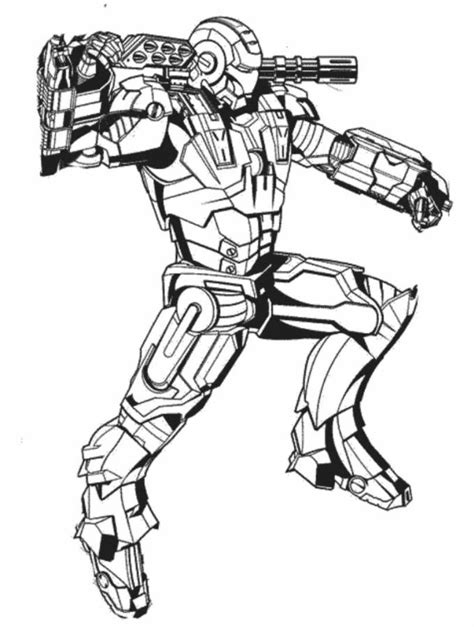 Download and print free avengers war machine coloring pages. War machine coloring pages | Coloring pages, Cars coloring ...