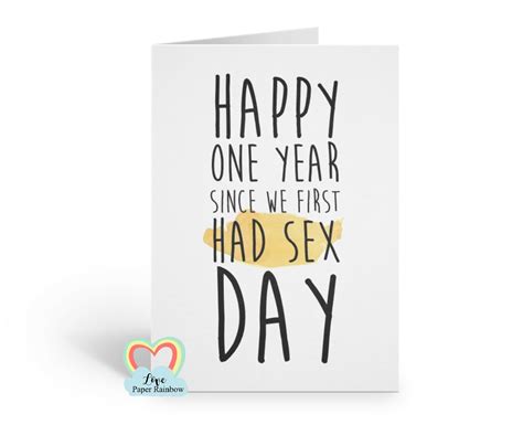 Funny Anniversary Card Sex Anniversary Card Rude Anniversary Etsy Free Nude Porn Photos