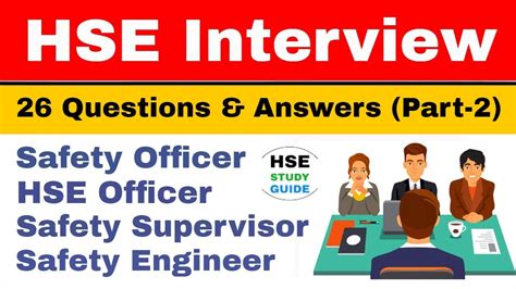 Hse Officer Interview Questions And Answers Part 2 Safety Officer