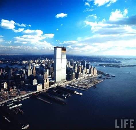 A Strange New Skyline World Trade Center 1971 The