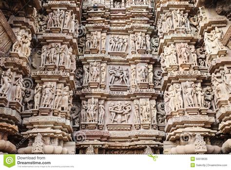 Stone Carved Khajuraho Stock Image Image Of Architecture 50518635