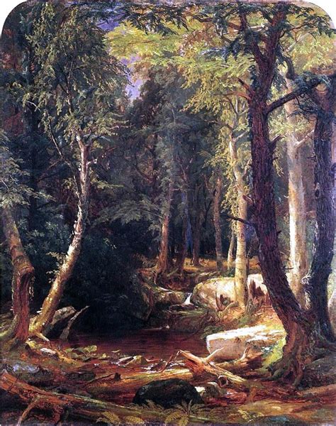 Pool In The Woods By Jasper Francis Cropsey Hand Painted Oil Painting