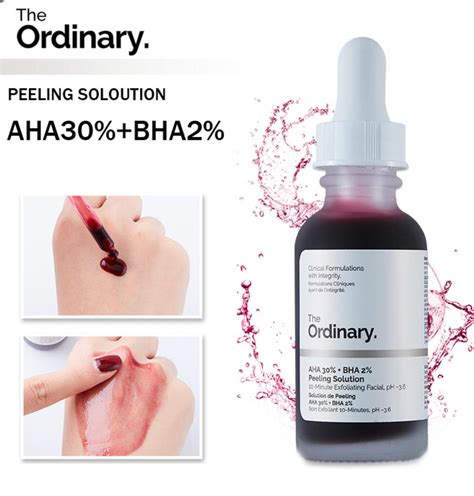 Ahas (alpha hydroxy acids) and bhas (beta hydroxy acids) are used in skincare for chemical exfoliation, to target dullness, textural irregularities, and how do you use the aha 30% + bha 2% peeling solution? AHA 30% + BHA 2% Peeling Solution 30 ML - Radiant Cosmetics