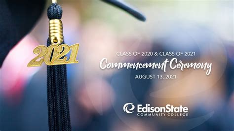 Edison State Community College Class Of 2020 And 2021 Commencement