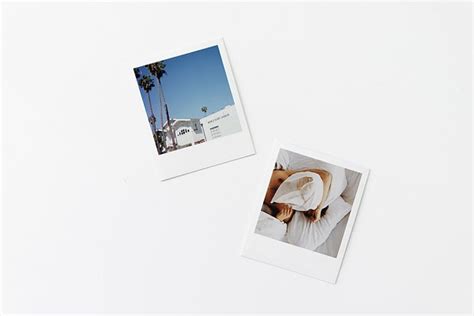 polaroid mockup styled stock photo psd mockup psd mockups business card